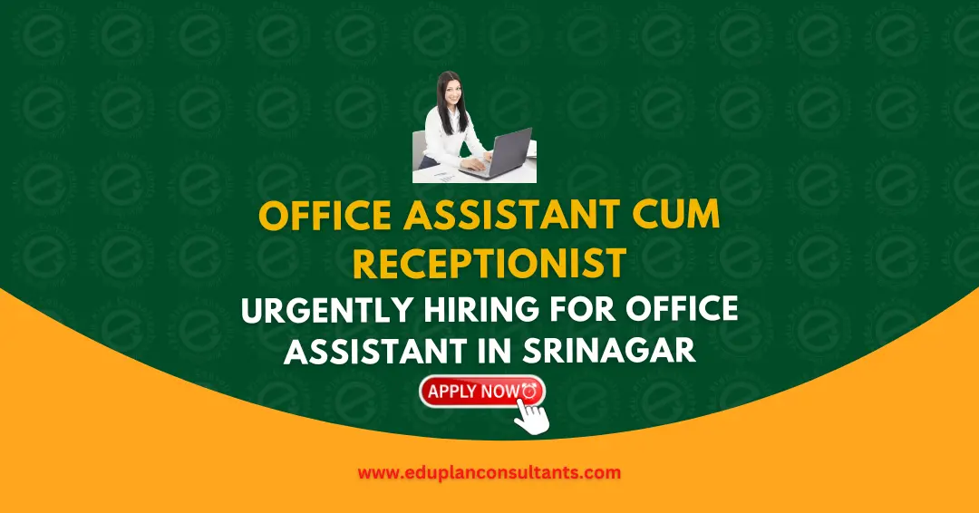 Edu Plan Consultants - Office Assistant / Receptionist (Female) – Dental Clinic Job in Lalbazar