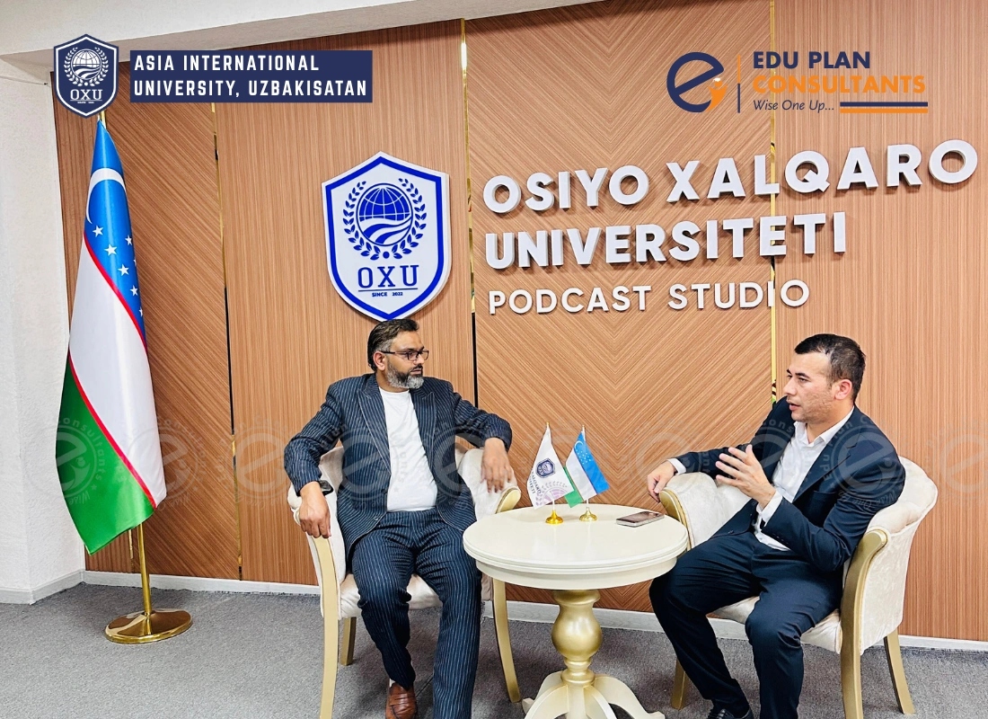 From Bukhara to the world! Great discussion about empowering international students with Asia International University and Edu Plan Consultants.